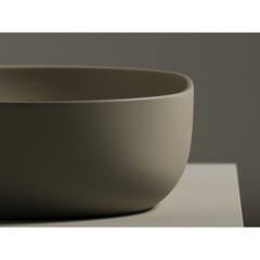 Раковина Ceramicanova Element 60 см накладная капучино (CN6047MC) - фото 4