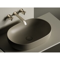 Раковина Ceramicanova Element 60 см накладная капучино (CN6047MC) - фото 5