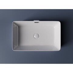 Раковина Ceramicanova Element 60 см накладная белая (CN5025) - фото 7