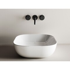 Раковина Ceramicanova Element 43 см накладная белая (CN6010) - фото 4