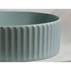 Раковина Ceramicanova Element 36 см накладная зеленая матовая (CN6057MLG) - фото 8