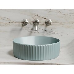 Раковина Ceramicanova Element 36 см накладная зеленая матовая (CN6057MLG) - фото 6