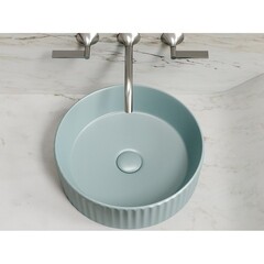 Раковина Ceramicanova Element 36 см накладная зеленая матовая (CN6057MLG) - фото 5