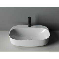 Раковина Ceramicanova Element 60 см накладная белая (CN5012) - фото 5