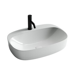 Раковина Ceramicanova Element 60 см накладная белая (CN5012)