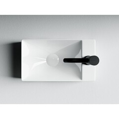 Раковина Ceramicanova Element 38 см накладная белая (CN5007) - фото 5