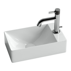 Раковина Ceramicanova Element 38 см накладная белая (CN5007)