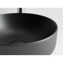 Раковина Ceramicanova Element 36 см накладная черный матовый (CN6007) - фото 4