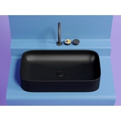 Раковина Ceramicanova Element 71 см накладная черная матовая (CN6054MB) - фото 9