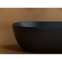 Раковина Ceramicanova Element 46 см накладная черная матовая (CN6009MB) - фото 5