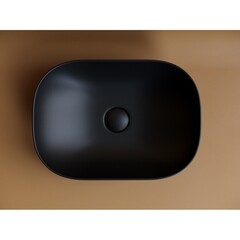 Раковина Ceramicanova Element 46 см накладная черная матовая (CN6009MB) - фото 7