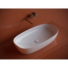 Раковина Ceramicanova Element 70 см накладная белая (CN5040) - фото 2