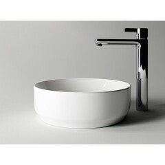 Раковина Ceramicanova Element 36 см накладная белая (CN6005) - фото 3