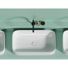 Раковина Ceramicanova Element 71 см накладная белая матовая (CN6054MW) - фото 10