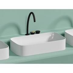 Раковина Ceramicanova Element 71 см накладная белая матовая (CN6054MW) - фото 6