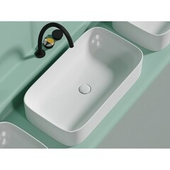 Раковина Ceramicanova Element 71 см накладная белая матовая (CN6054MW) - фото 4