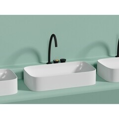 Раковина Ceramicanova Element 71 см накладная белая матовая (CN6054MW) - фото 3