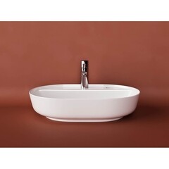 Раковина Ceramicanova Modo 61 см накладная белая (CN2004) - фото 5