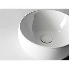 Раковина Ceramicanova Element 40 см накладная белая (CN6001) - фото 5