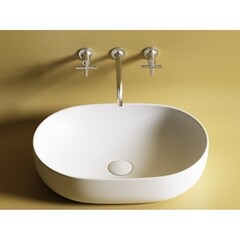 Раковина Ceramicanova Element 60 см накладная белая матовая (CN6047MW) - фото 7