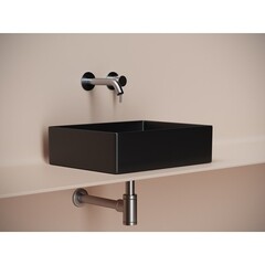 Раковина Ceramicanova Element 36 см накладная черная матовая (CN6069MB) - фото 5