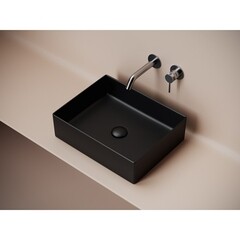 Раковина Ceramicanova Element 36 см накладная черная матовая (CN6069MB) - фото 4