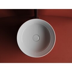 Раковина Ceramicanova Element 36 см накладная белая (CN6073) - фото 6