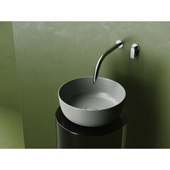 Раковина Ceramicanova Element 36 см накладная антрацит матовый (CN6073MH) - фото 6