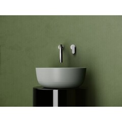 Раковина Ceramicanova Element 36 см накладная антрацит матовый (CN6073MH) - фото 3