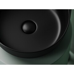 Раковина Ceramicanova Element 36 см накладная черная матовая (CN6073MB) - фото 3