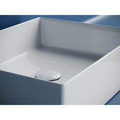 Раковина Ceramicanova Element 36 см накладная белая (CN6069) - фото 3