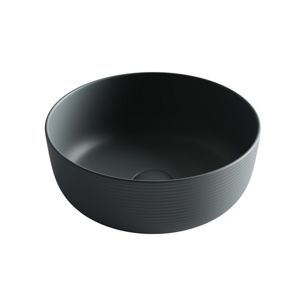 

Раковина Ceramicanova Element 36 см накладная темный антрацит матовый (CN6073MDH), Серый