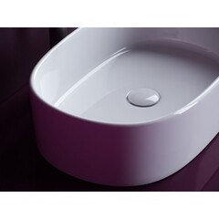 Раковина Ceramicanova Element 57 см накладная белая (CN6075) - фото 6