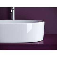 Раковина Ceramicanova Element 57 см накладная белая (CN6075) - фото 4