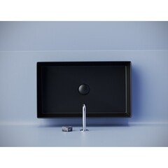 Раковина Ceramicanova Element 60 см накладная черная матовая (CN6070MB) - фото 5