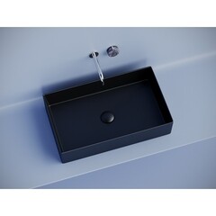 Раковина Ceramicanova Element 60 см накладная черная матовая (CN6070MB) - фото 3