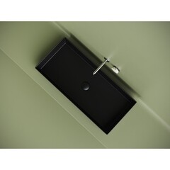 Раковина Ceramicanova Element 80 см накладная черная матовая (CN6072MB) - фото 5