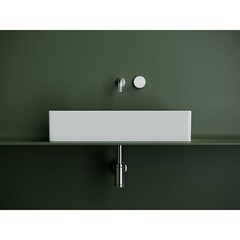 Раковина Ceramicanova Element 60 см накладная белая (CN6070) - фото 6