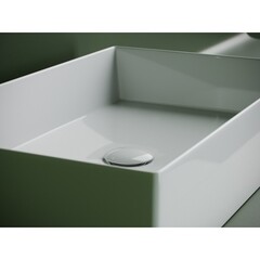 Раковина Ceramicanova Element 60 см накладная белая (CN6070) - фото 5