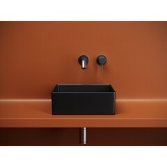 Раковина Ceramicanova Element 36 см накладная черная матовая (CN6068MB) - фото 3