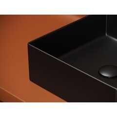 Раковина Ceramicanova Element 36 см накладная черная матовая (CN6068MB) - фото 5