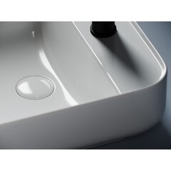 Раковина Ceramicanova Element 39 см накладная белая (CN5014) - фото 4