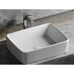 Раковина Ceramicanova Element 48 см накладная белая (CN6037) - фото 7