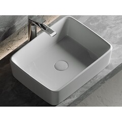 Раковина Ceramicanova Element 48 см накладная белая (CN6037) - фото 6