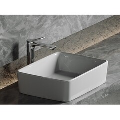 Раковина Ceramicanova Element 48 см накладная белая (CN6037) - фото 8