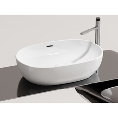 Раковина Ceramicanova Element 61 см накладная белая (CN6064) - фото 6