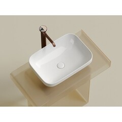 Раковина Ceramicanova Element 50 см накладная белая (CN6055) - фото 13