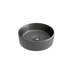 Раковина Ceramicanova Element 36 см накладная темный антрацит матовый (CN6057MDH) - фото 1