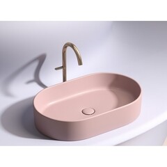 Раковина Ceramicanova Element 61 см накладная розовая матовая (CN6048MP) - фото 11