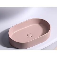 Раковина Ceramicanova Element 61 см накладная розовая матовая (CN6048MP) - фото 4